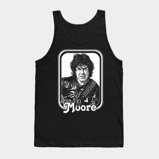 Gary Moore / Retro Style Fan Design Tank Top